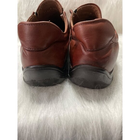 Allen Edmond Weekender Men's Brown Leather Slip-On Shoes With Rubber Soles - Picture 5 of 8